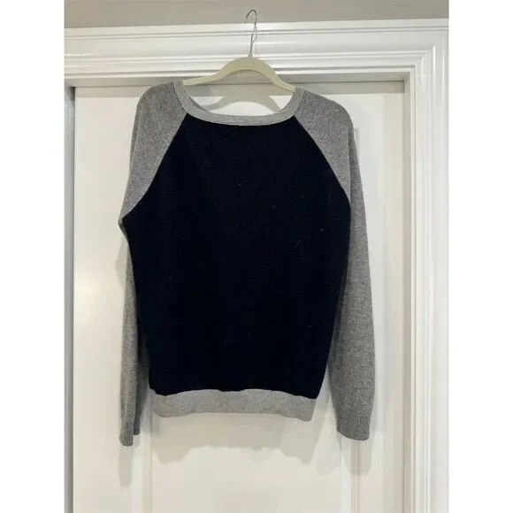 Vince Women's Color Block Pullover Sweater Multicolor Size M Casual - Picture 2 of 3